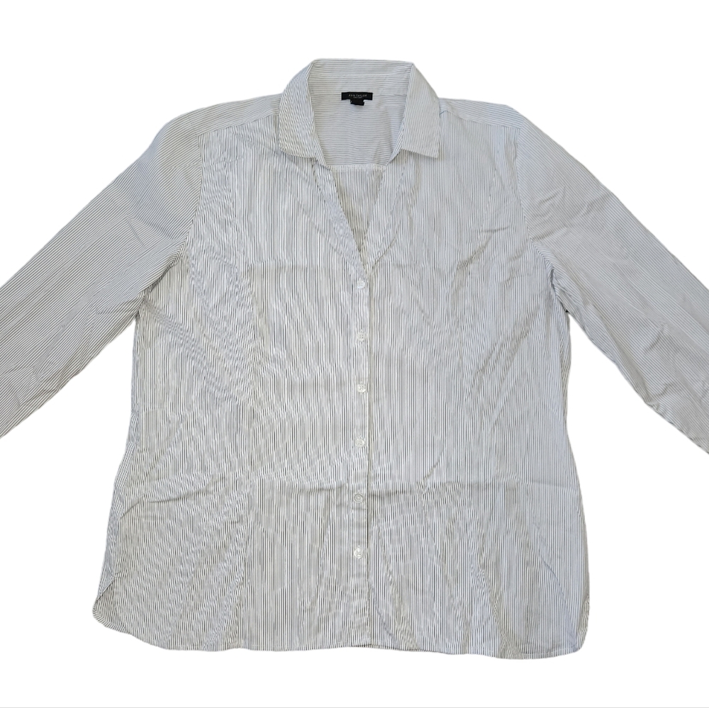 Ann Taylor Stripped Women's Blouse